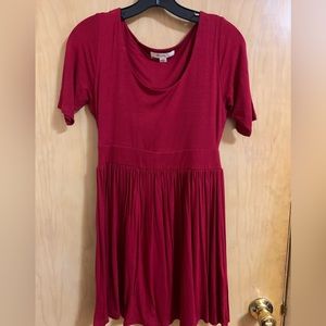 New. Short Dress. Size Large. Red Color.